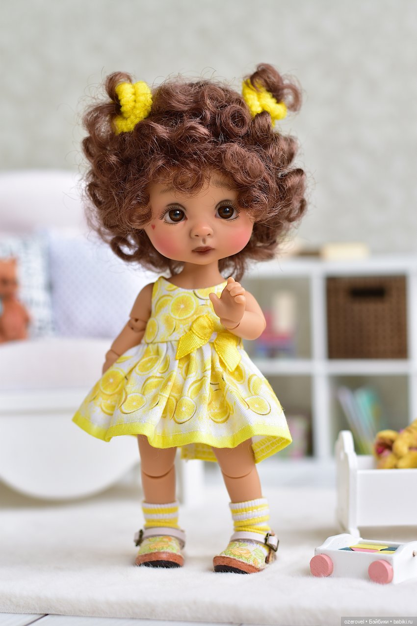 Цвет настроения желтый — Куклы Nikki Britt (Никки Бритт): авторские BJD (БЖД) (фото 5)