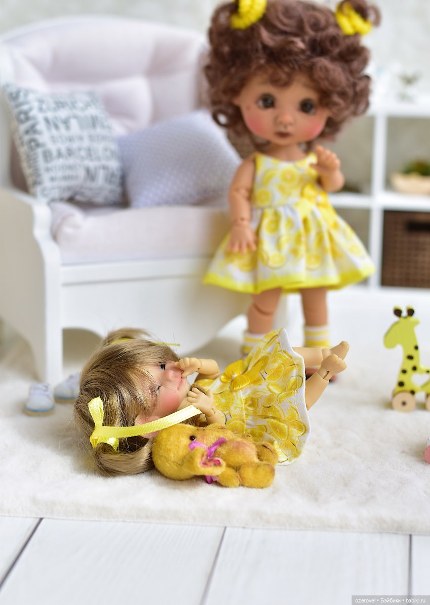 Цвет настроения желтый — Куклы Nikki Britt (Никки Бритт): авторские BJD (БЖД) (фото 9)