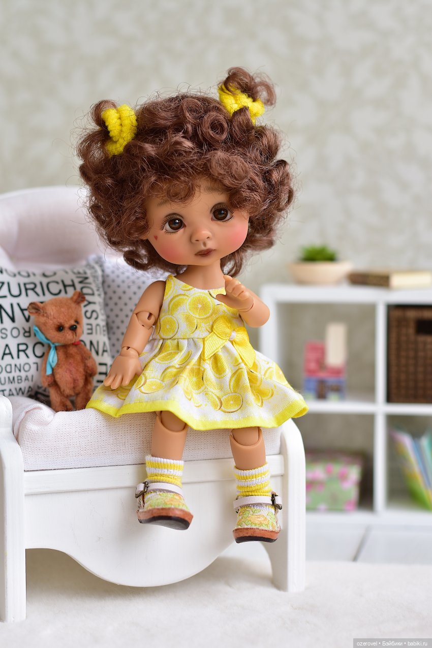 Цвет настроения желтый — Куклы Nikki Britt (Никки Бритт): авторские BJD (БЖД) (фото 7)