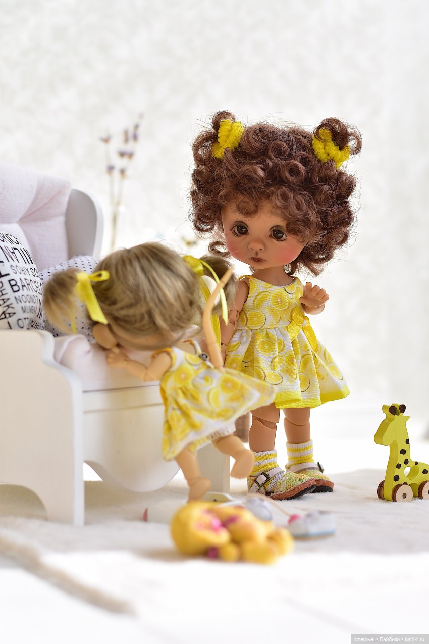 Цвет настроения желтый — Куклы Nikki Britt (Никки Бритт): авторские BJD (БЖД) (фото 8)