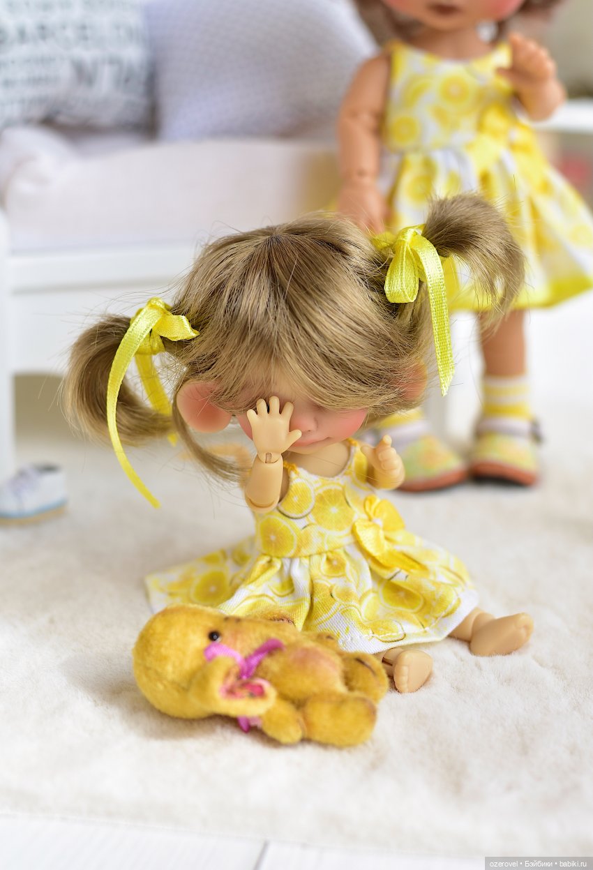 Цвет настроения желтый — Куклы Nikki Britt (Никки Бритт): авторские BJD (БЖД) (фото 10)