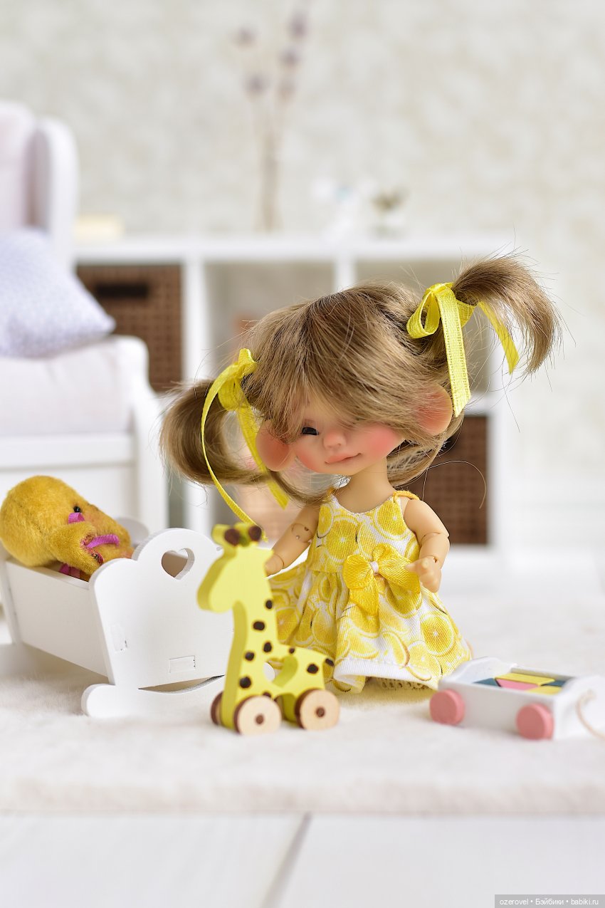 Цвет настроения желтый — Куклы Nikki Britt (Никки Бритт): авторские BJD (БЖД) (фото 2)