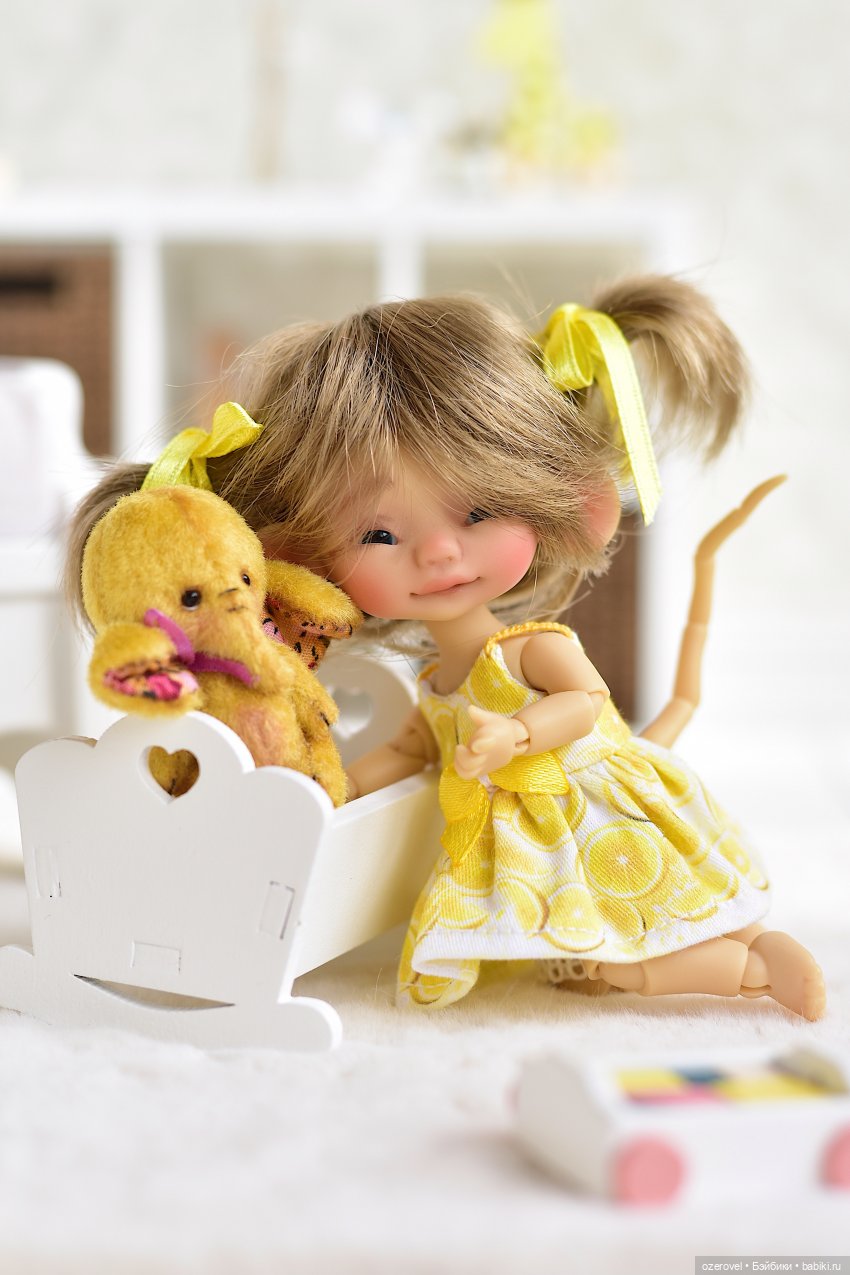Цвет настроения желтый — Куклы Nikki Britt (Никки Бритт): авторские BJD (БЖД)
