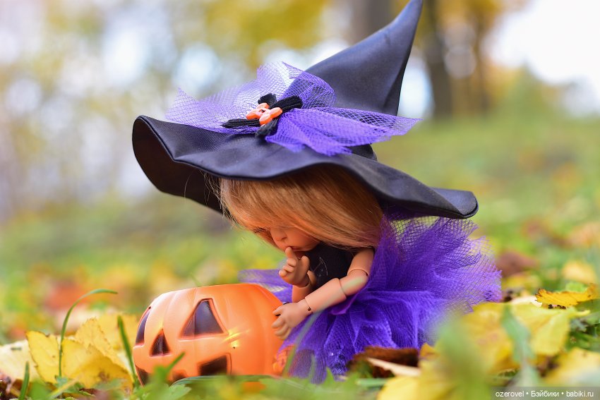 Хэллоуиним | Бэйбики Хэллоуиним — Куклы Meadow dolls (Медовушки): BJD (БЖД) (фото 5)