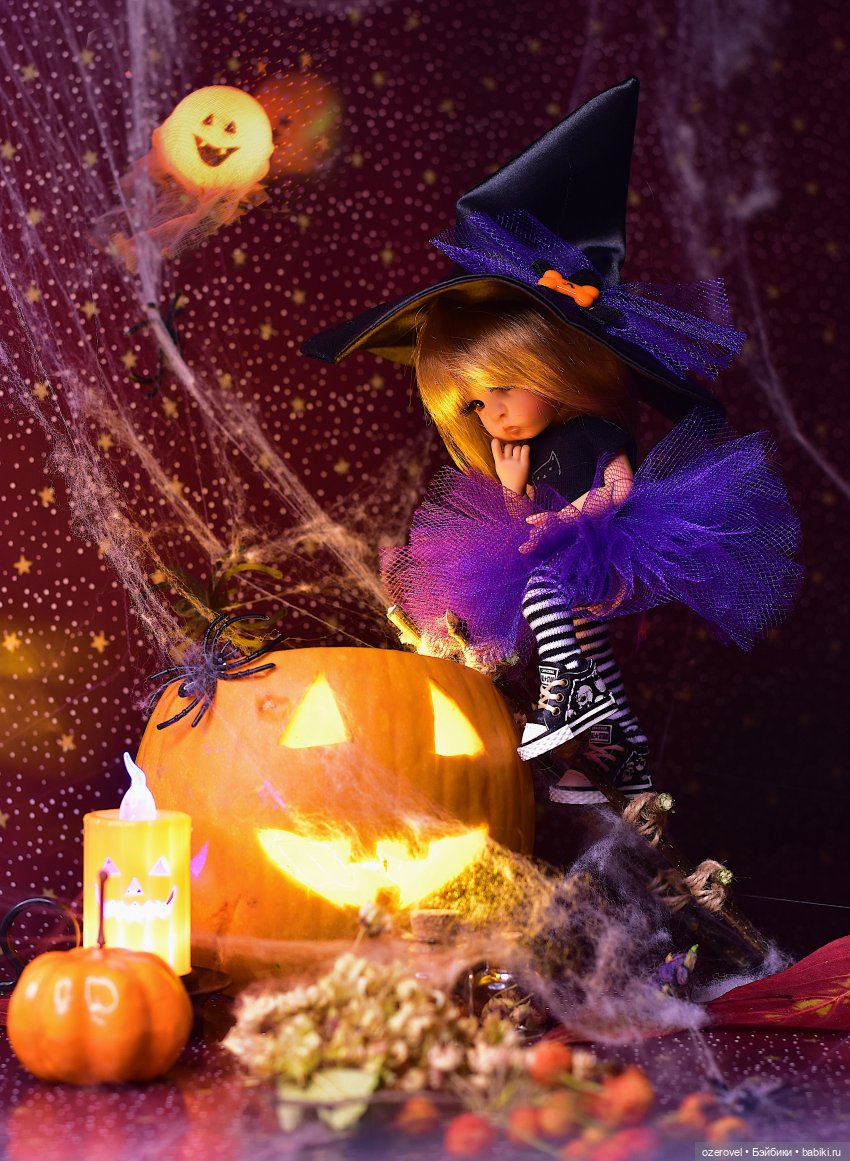 Хэллоуиним | Бэйбики Хэллоуиним — Куклы Meadow dolls (Медовушки): BJD (БЖД) (фото 6)