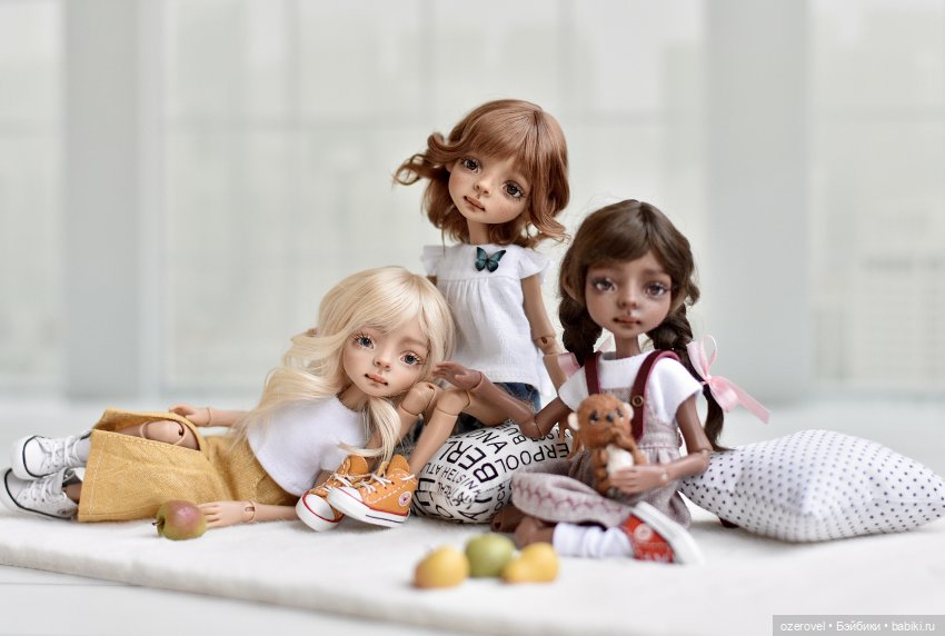 Сестренки — Коллекции кукол BJD (БЖД): фото витрин (фото 5)