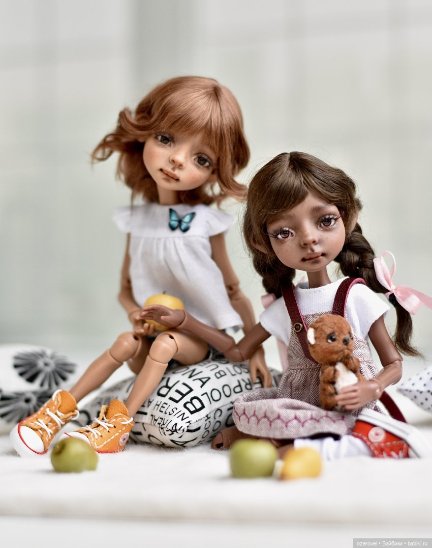 Сестренки — Коллекции кукол BJD (БЖД): фото витрин (фото 2)