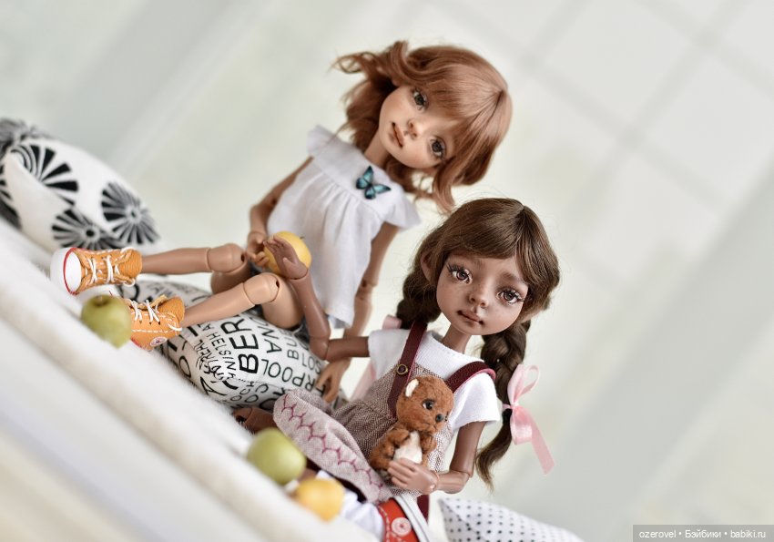 Сестренки — Коллекции кукол BJD (БЖД): фото витрин (фото 3)
