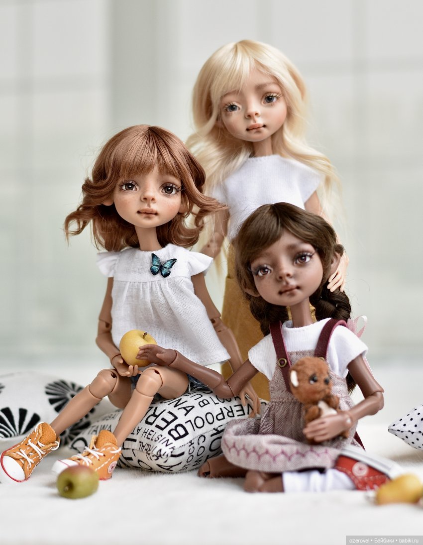 Сестренки — Коллекции кукол BJD (БЖД): фото витрин