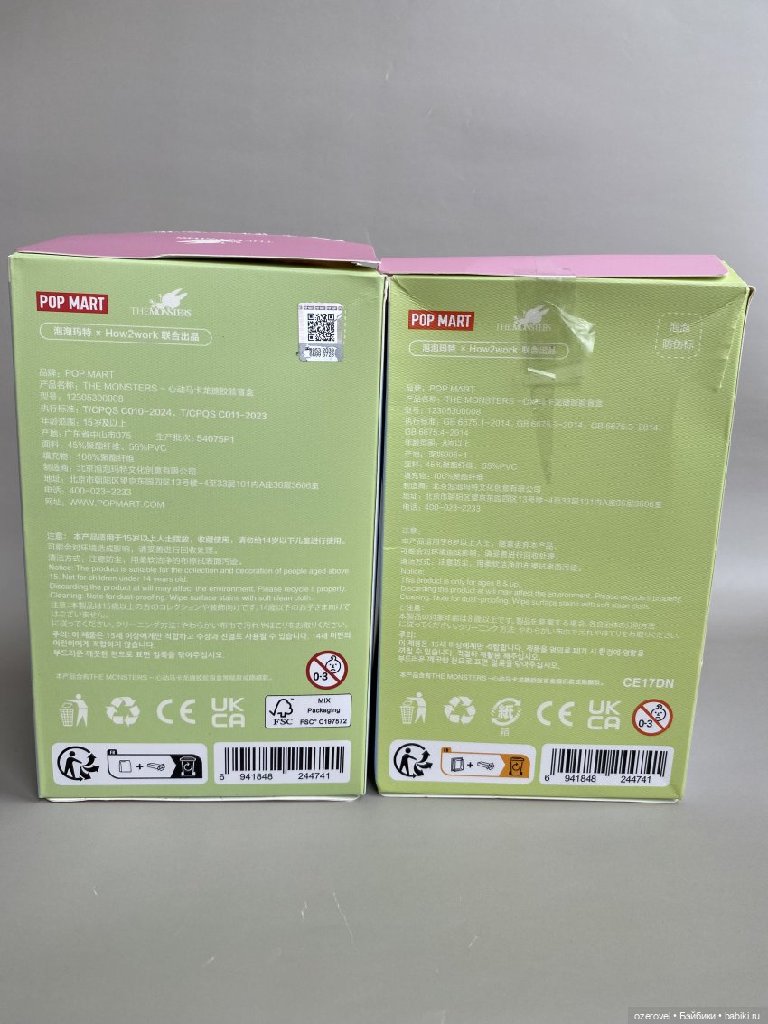 Эксперимент — Фигурки Pop Mart (Поп Март): Blind Box (фото 3)