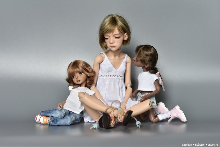 Сестры — Куклы Ptichka Art Doll (Ирина Кузина): BJD (фото 3)
