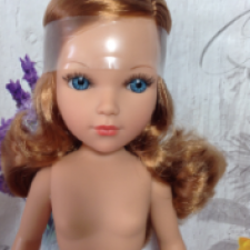 Мари от Видал Рохас с синими глазами и рыжими волнистыми волосами 41 см