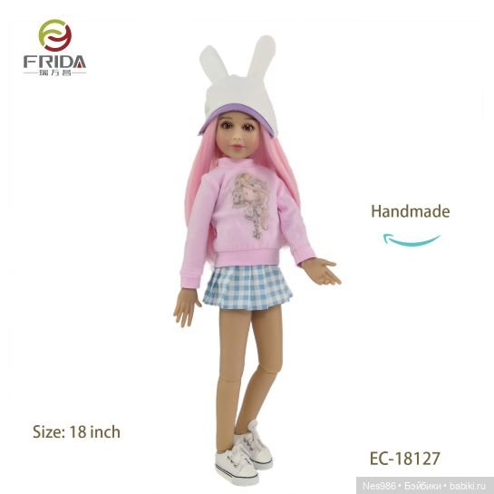 Виниловая кукла 18" с Алиэкспресс (фото 3)