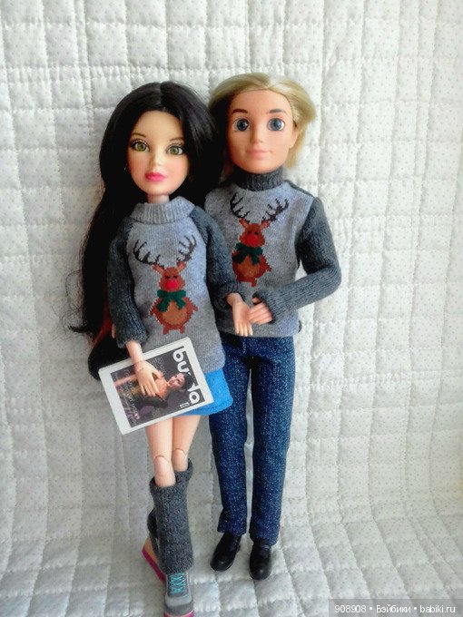 Новогодние подарки — Новый год и Рождество: праздничные фото кукол (фото 4)