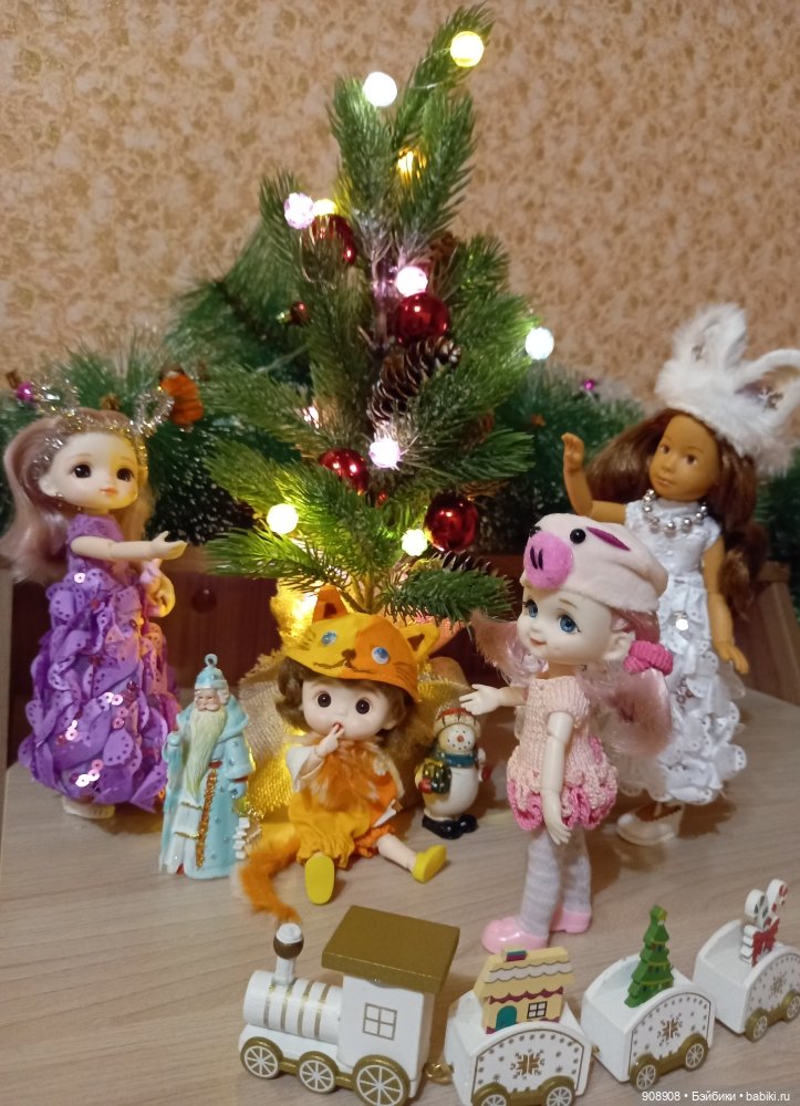 Новогодний праздник — Куклы Baboliy (Баболи (фото 7)