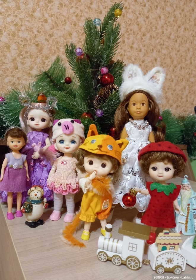 Новогодний праздник — Куклы Baboliy (Баболи (фото 9)