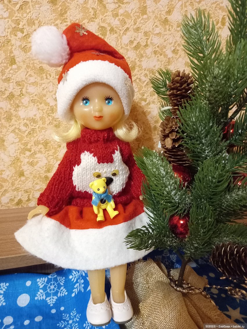 Новый год и Рождество — Игрушки СССР и советского детства: резиновые (фото 10)