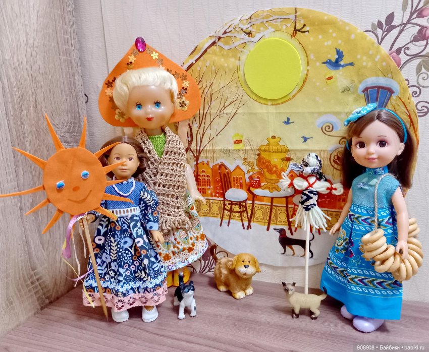 Наша Масленица — Игровые куклы разных производителей (Разное): редкие бренды (фото 9)