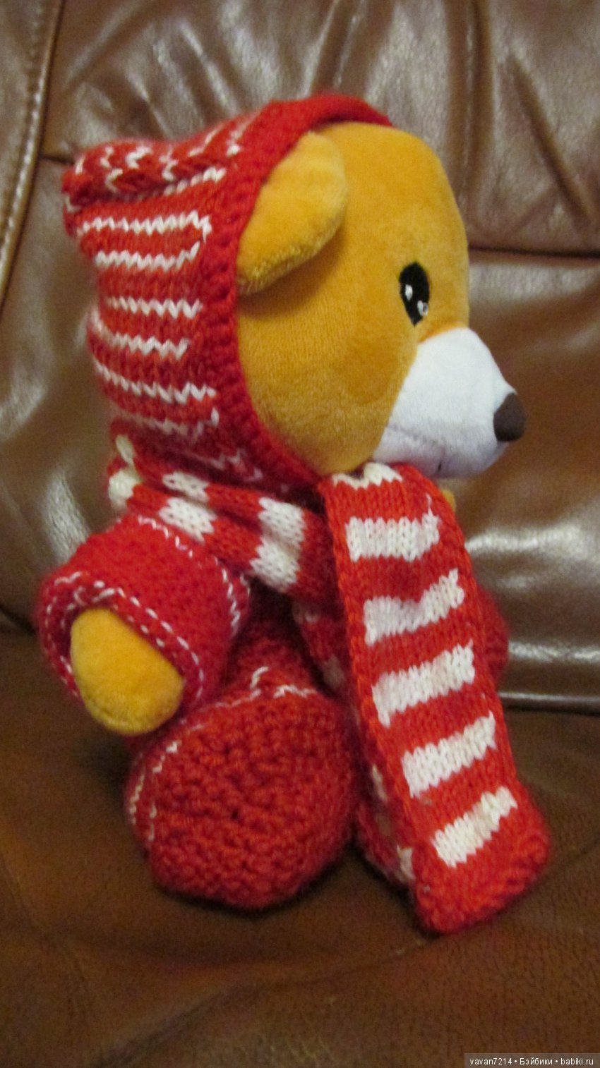 К Маше приехал Мишка в рюкзаке! Из одежды - тоненький шарфик и всё (фото 6)