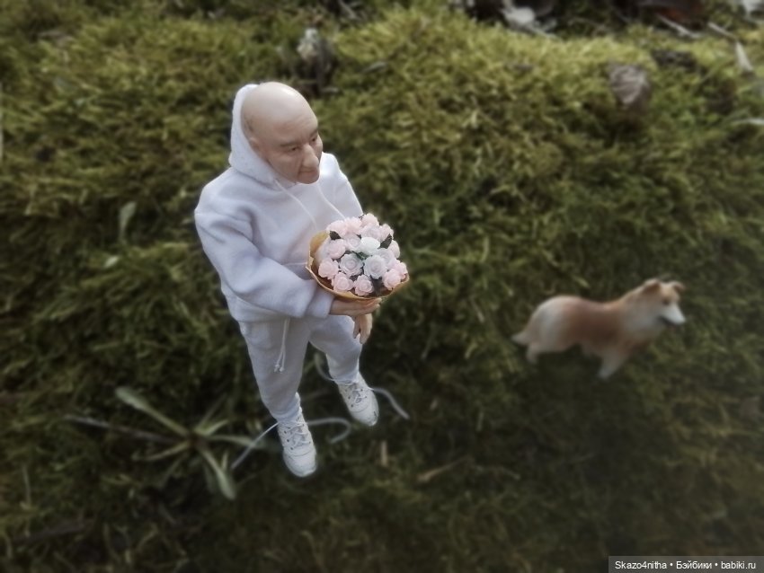 Розы маникюрные. Мини МК букета из роз к 8 марта (фото 4)