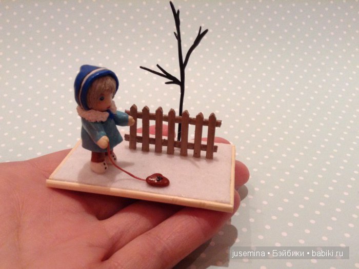 Миниатюра из полимерной глины (фото 2)