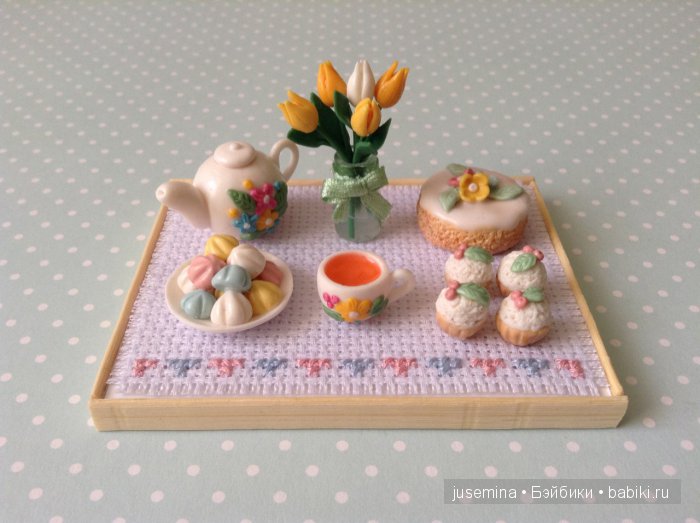 Миниатюра из полимерной глины (фото 8)