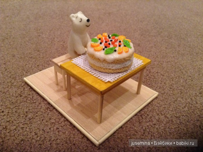 Миниатюра из полимерной глины (фото 4)