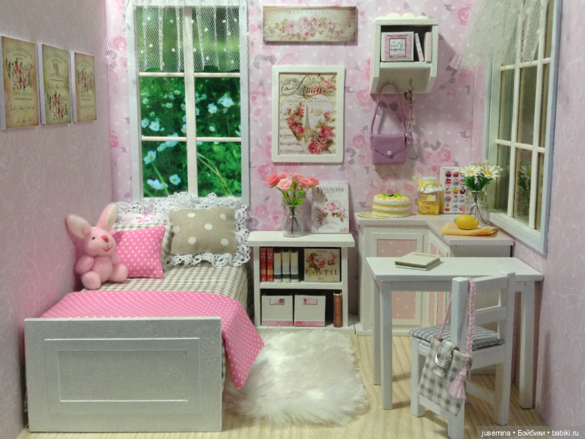 Сидим дома продуктивно — Румбоксы и кукольные интерьеры: фото (фото 3)