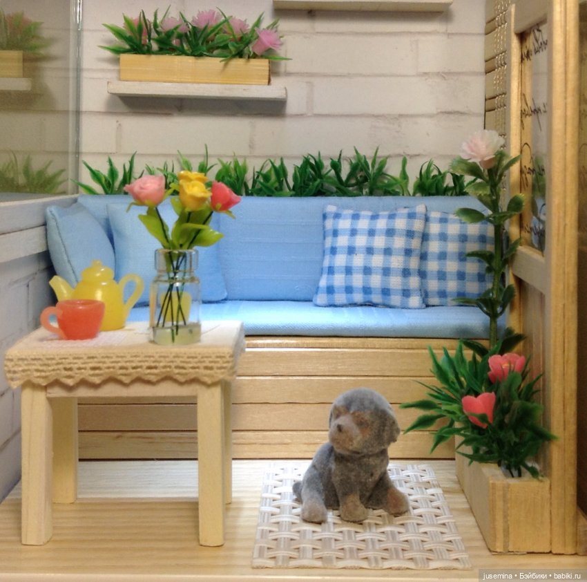 Сидим дома продуктивно — Румбоксы и кукольные интерьеры: фото (фото 9)