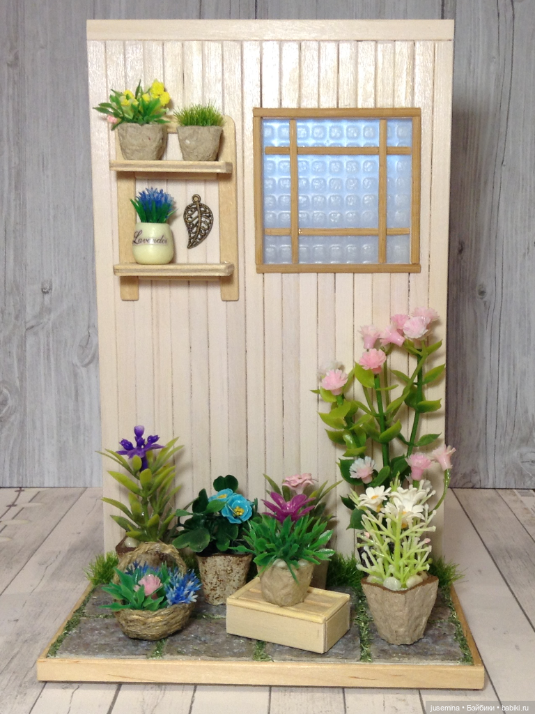 Сидим дома продуктивно — Румбоксы и кукольные интерьеры: фото