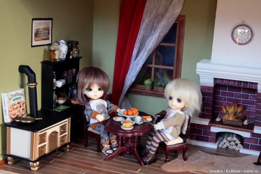 Каникулы с Хару и Басей: Готовим завтрак (фото 9)