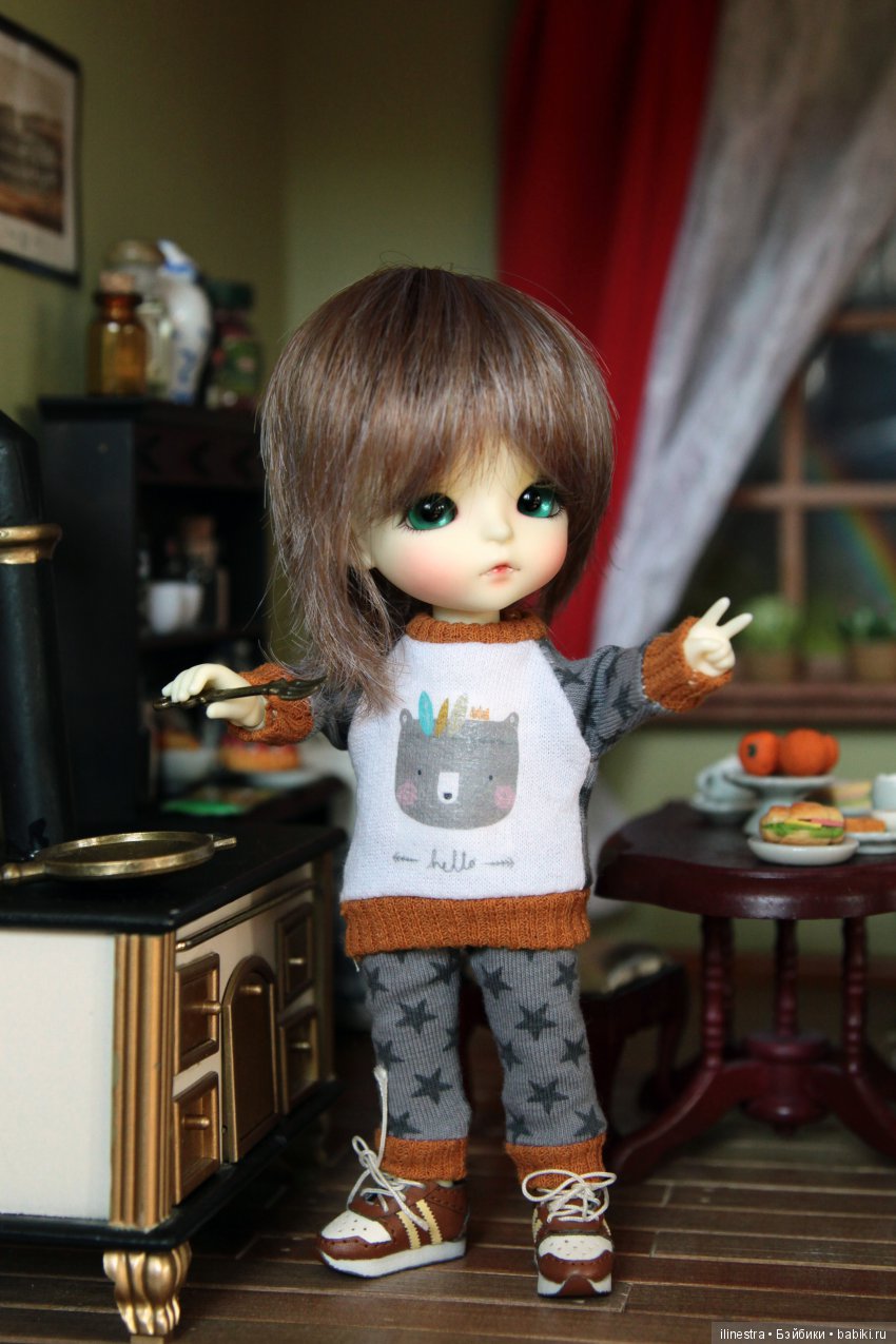 Каникулы с Хару и Басей: Готовим завтрак (фото 3)