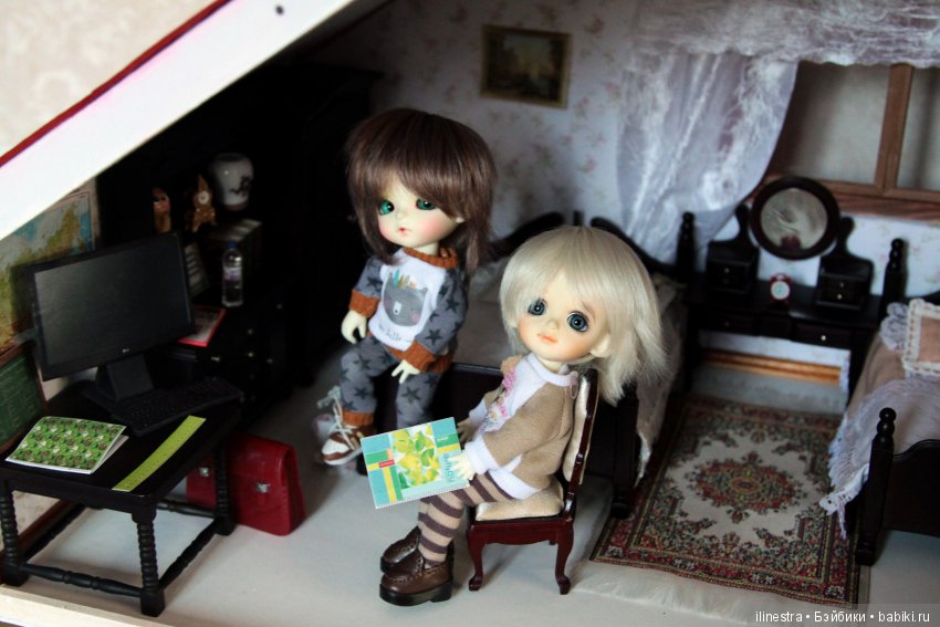 Каникулы с Хару и Басей: Учимся | Бэйбики Каникулы с Хару и Басей: Учимся (фото 3)