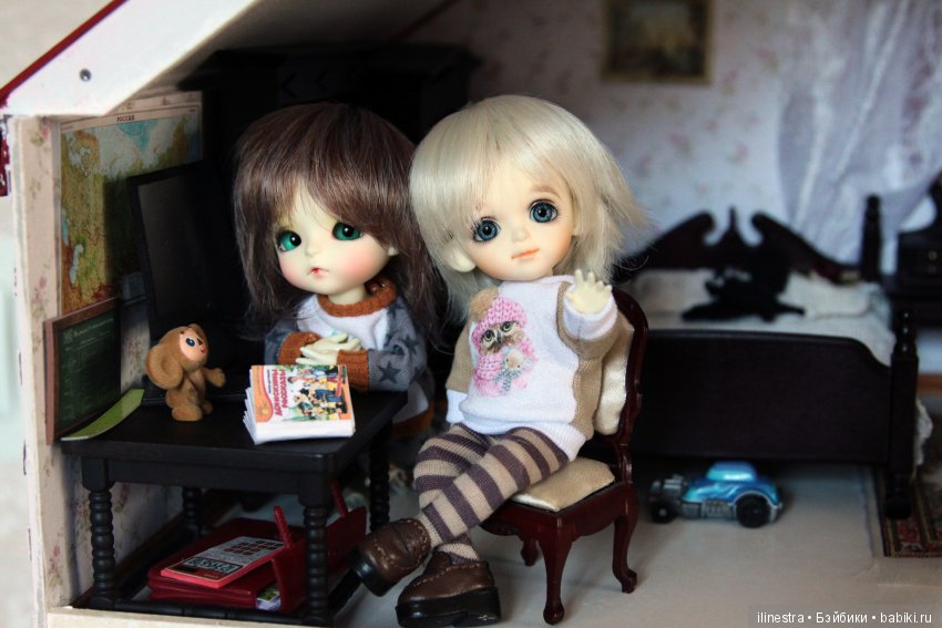 Каникулы с Хару и Басей: Учимся | Бэйбики Каникулы с Хару и Басей: Учимся (фото 6)