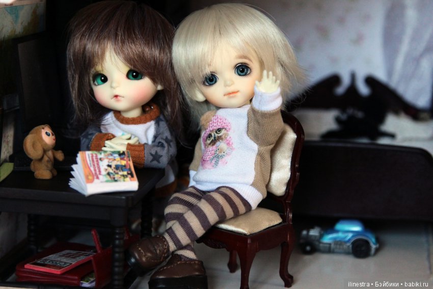 Каникулы с Хару и Басей: Учимся | Бэйбики Каникулы с Хару и Басей: Учимся (фото 7)