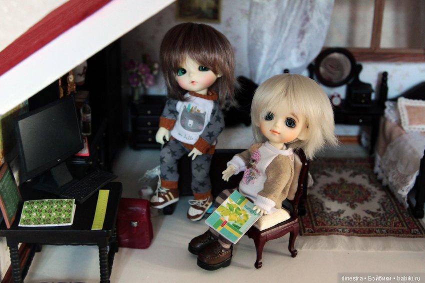 Каникулы с Хару и Басей: Учимся | Бэйбики Каникулы с Хару и Басей: Учимся (фото 4)