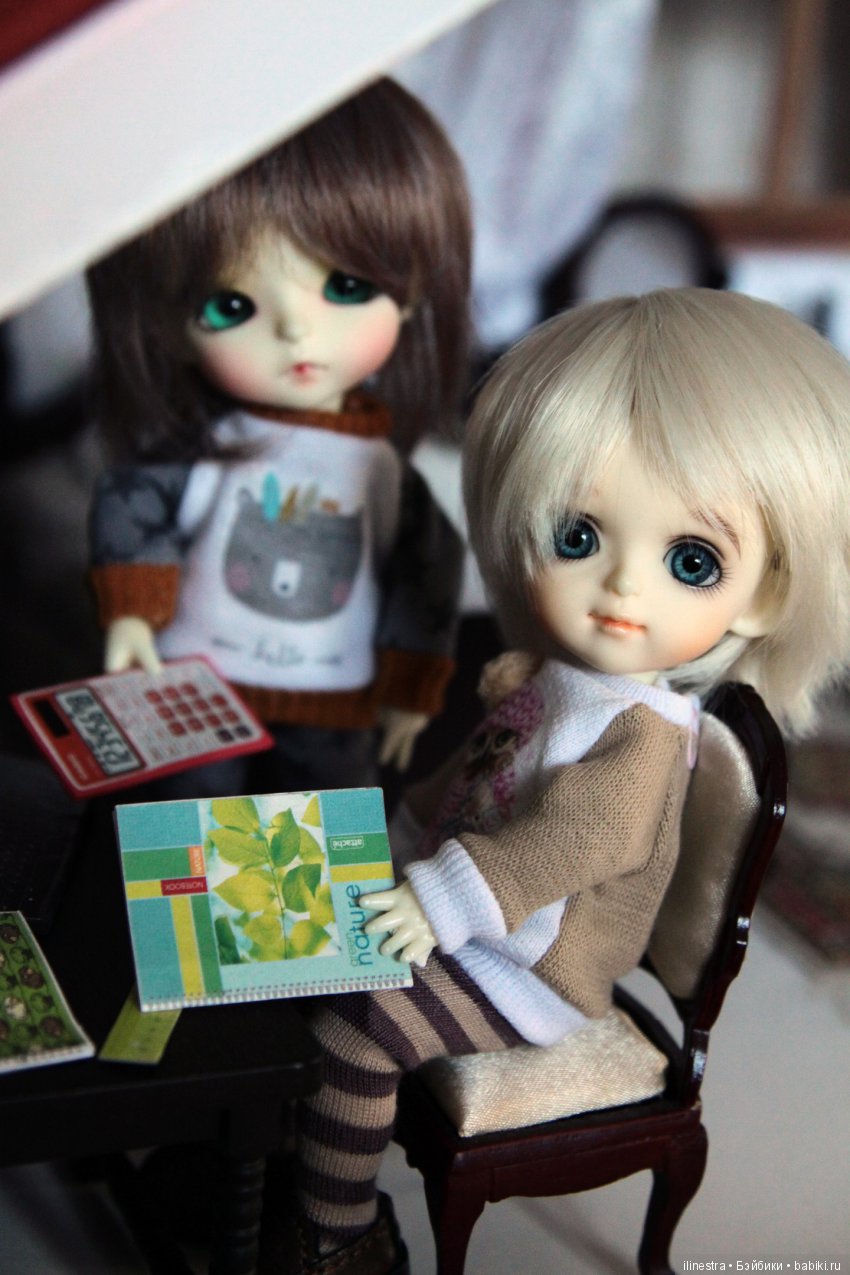 Каникулы с Хару и Басей: Учимся | Бэйбики Каникулы с Хару и Басей: Учимся (фото 2)