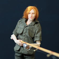 Дэн на рыбалке