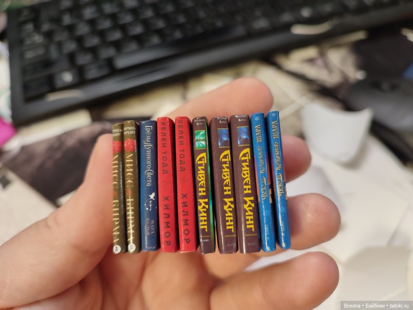 Книжки для кукол — Кукольная миниатюра своими руками: еда