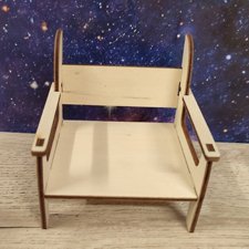 Диван и кресло в советском стиле 1:12