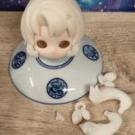 Некрашенная голова рисовые истории (Minty)