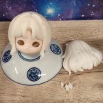 Некрашенная голова рисовые истории (Minty)