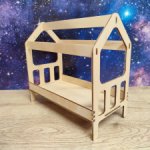 Кровать домик из фанеры