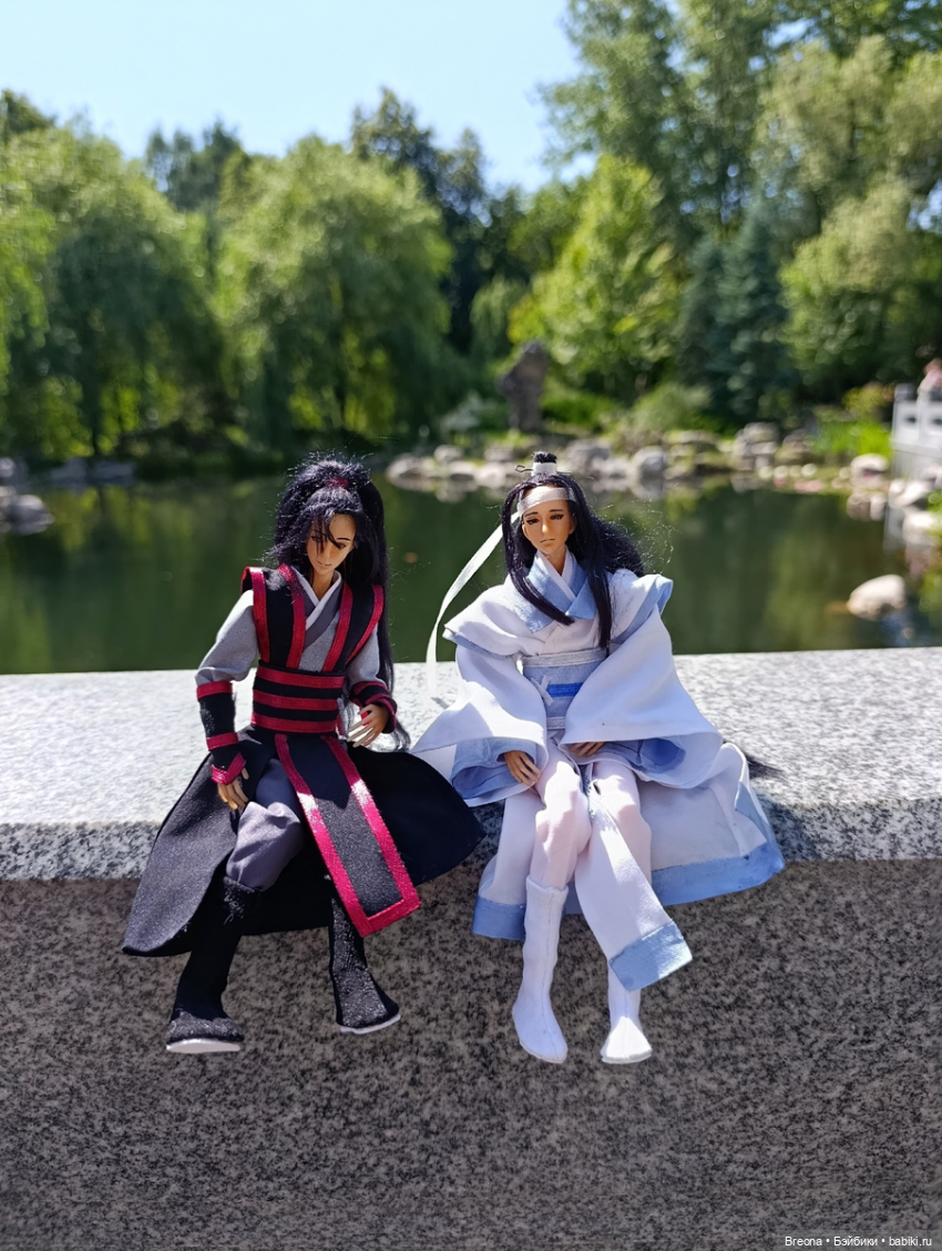 Вансяни и китайский парк в Москве