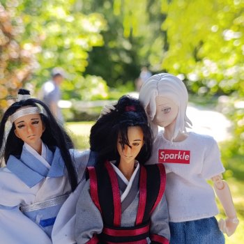 Вансяни и китайский парк в Москве