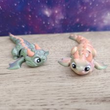 Дракон из термочувствительного пластика