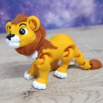 Фигурка лев