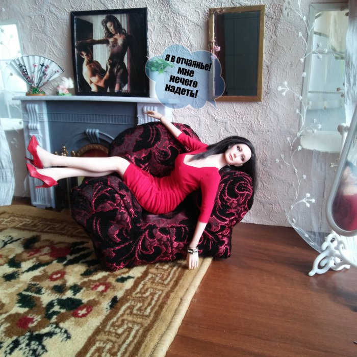 Джия готовится к свиданию! Кукла Phicen