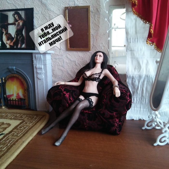 Джия готовится к свиданию! Кукла Phicen