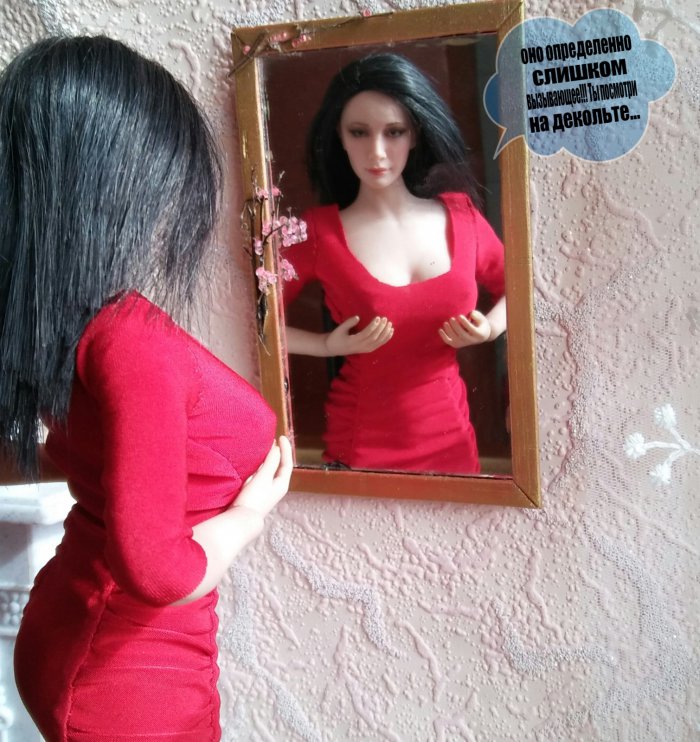 Джия готовится к свиданию! Кукла Phicen (фото 10)